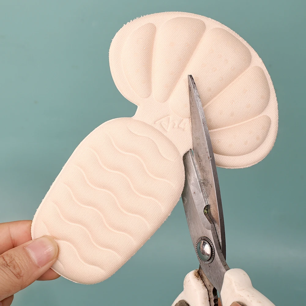 New T-Shape Elastic Foam High Heel Stickers Foot Heel Cushion Pads Sport Shoes Inserts Insole Adjustable Protector Back Forefoot