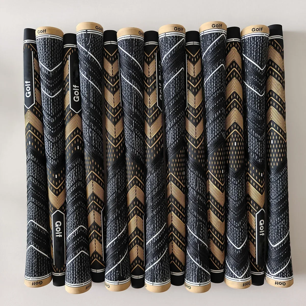 10/13pcs/Lot Anti-slip Golf Grips Set Rubber Golf Grips CottonYarn Golf Club Grip Iron and Wood Standard Midsize Universal 2