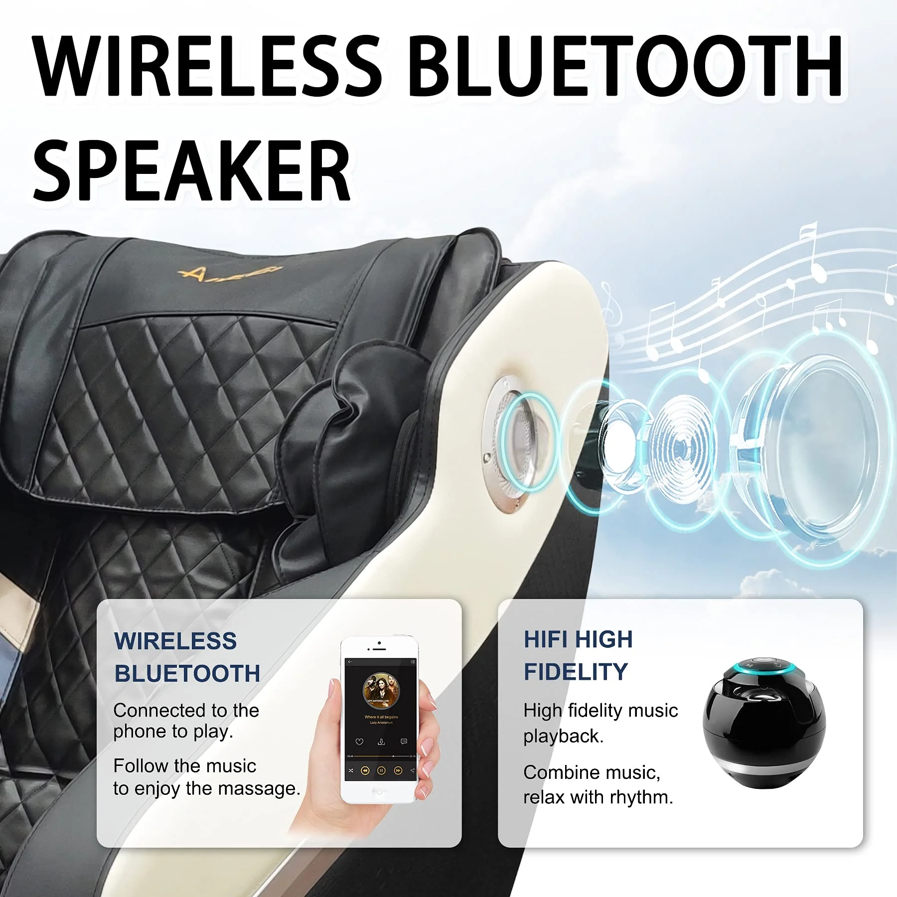 Electric Use Massage Chair Zero Gravity 4D 6