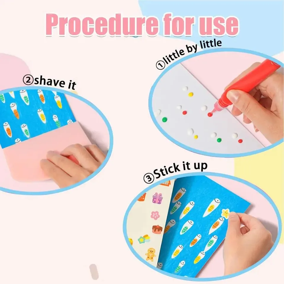 Kratzmal-Set Für Kinder Ab 6 Jahren - Scratch Painting Mit Regenbogenfarben & Schaber