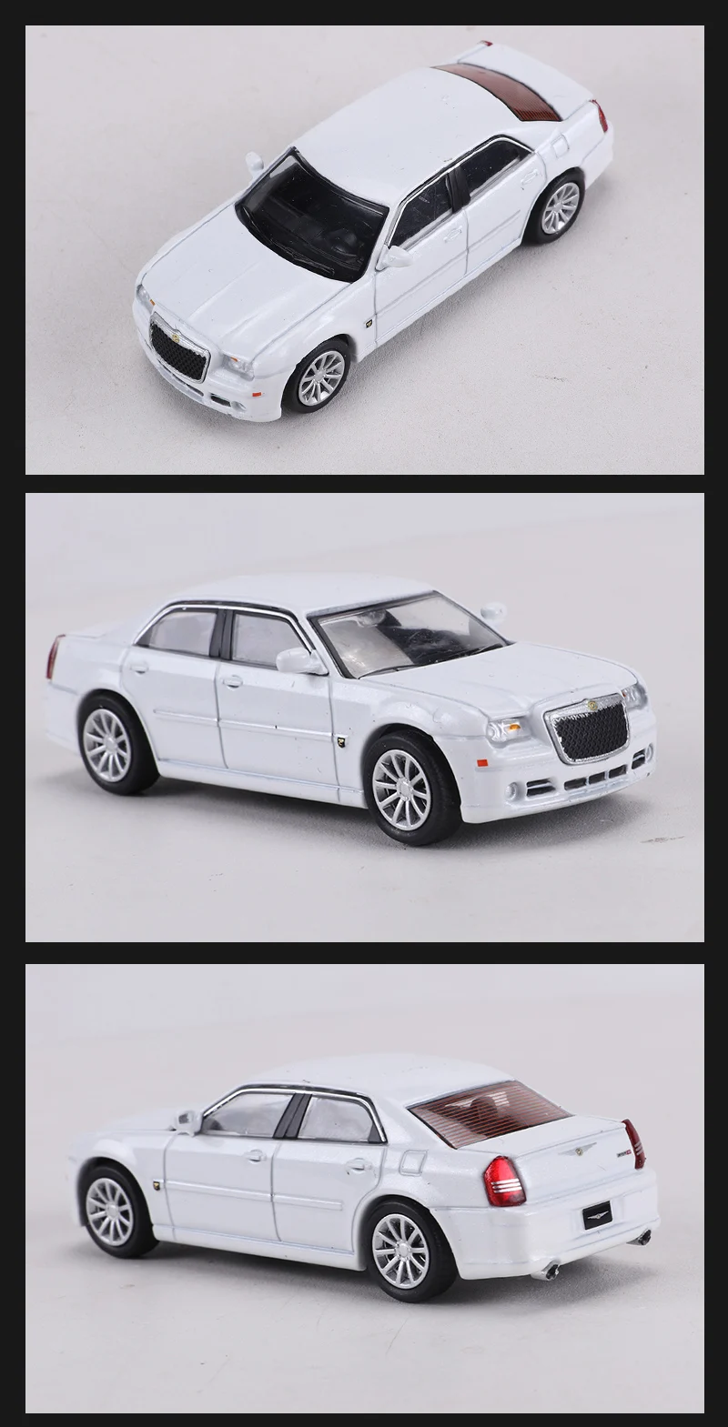 DCT 1:64 Chrysler 300C SRT8 Druckguss-Legierung Simulationsauto-Modell Spielzeug – Detail 7