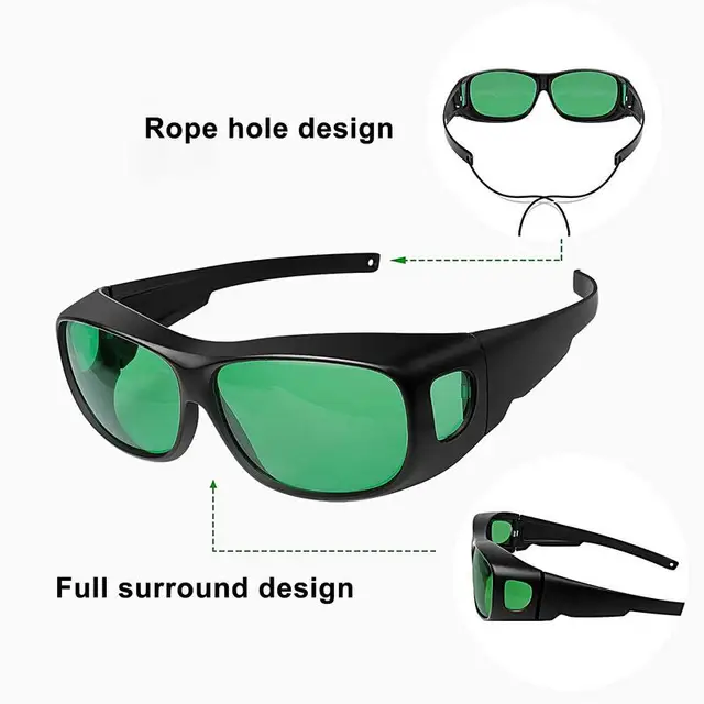 Led Grow Könnyű Szemüveg Uv Polarizáló Védőszemüvegek Termesztési Sátor Doboz Üvegházhatású Hidroponikus Növények Szem Védő - Image 5