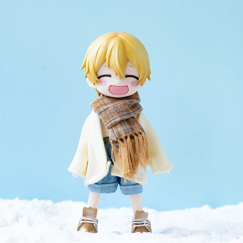 Ob11 Scarf Multi-Color Optional With Plaid Doll Scarf Accessories For Gsc Clay Head, Obitsu11, Molly, 1/8bjd, 1/12Bjd Doll 3