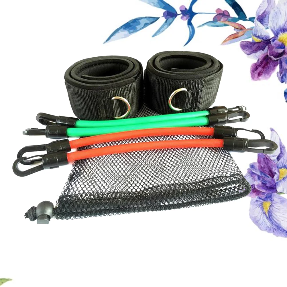 

Resistance Band Set Taekwondo Workout Bands Basketball Heavy Exercise Bands Soccer Fitness Bands with Carry Bag for Gymnastics