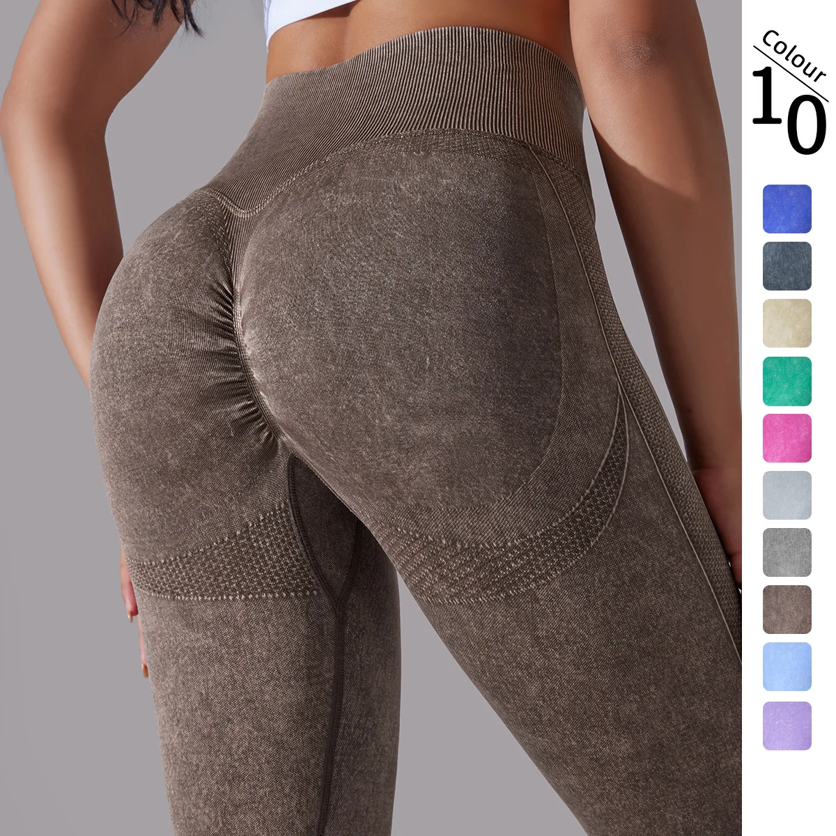 Women Seamless High Waist Leggings Push Up Fitness Legging Scrunch Tight Yoga Pants Runing Gym Workout Legging Female Sportwear