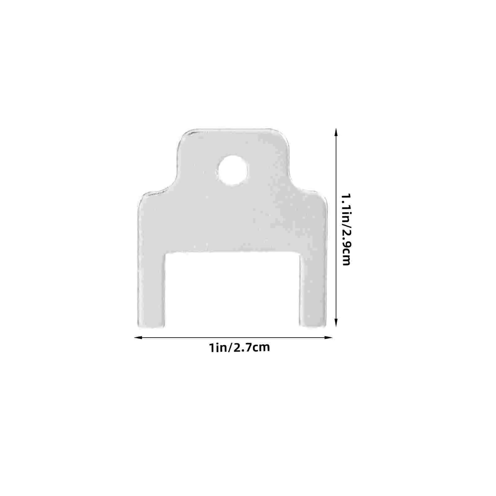 4 Pcs Paper Towel Dispenser Key Replacement Toilet Tissue Metal Napkin Silver Hand