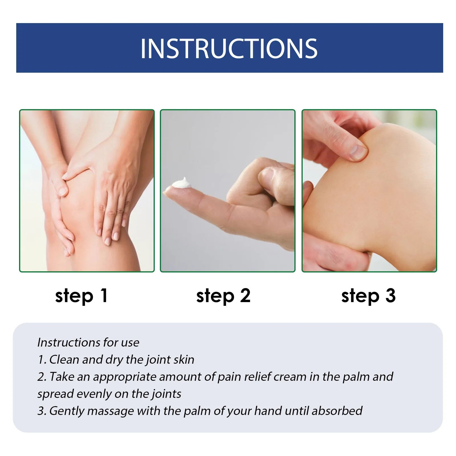Knees Anti Pain Ointment Neuralgia Acid Stasis Relax Muscles Soreness Treatment Periostitis Rheumatism Arthritis Analgesia Cream