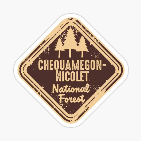 

Chequamegon Nicolet National Forest 5PCS Car Stickers for Anime Water Bottles Wall Background Fridge Kid Motorcycle Window