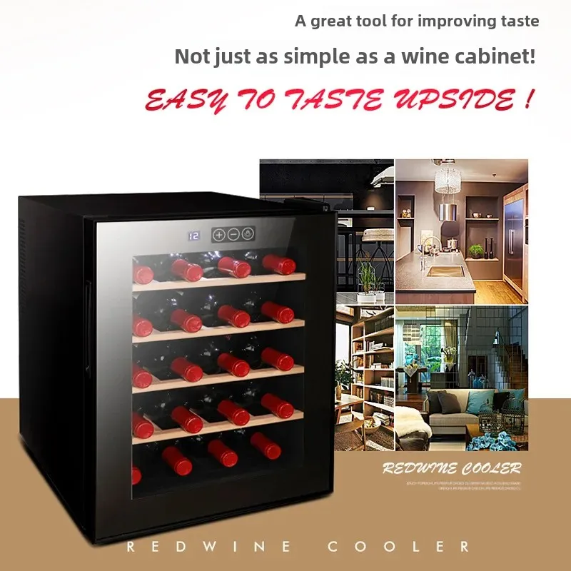 Lapatin Cross-Border E-Commerce Exclusive 20 Bottles Constant Temperature Electronic Red Wine Cabinet Home Use Small Red Wine Re