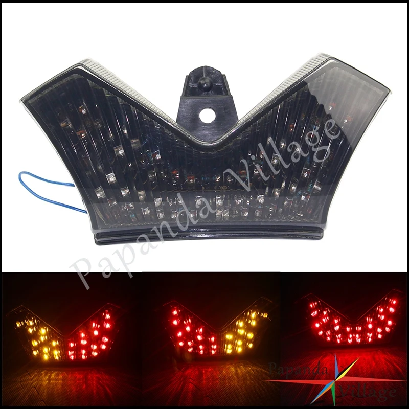 Motorcycle ABS Plastic Tail Light Brake Lamp For Kawasaki Ninja