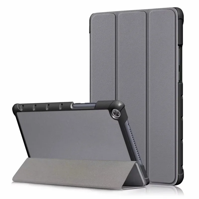 Case for Huawei MediaPad M5 Lite 10 BAH2-W19/L09/W09 Ultra Slim Pu Leather Stand Cover for Media Pad M5 Lite 8.0 Case+film+pen tablet holder for car Tablet Accessories