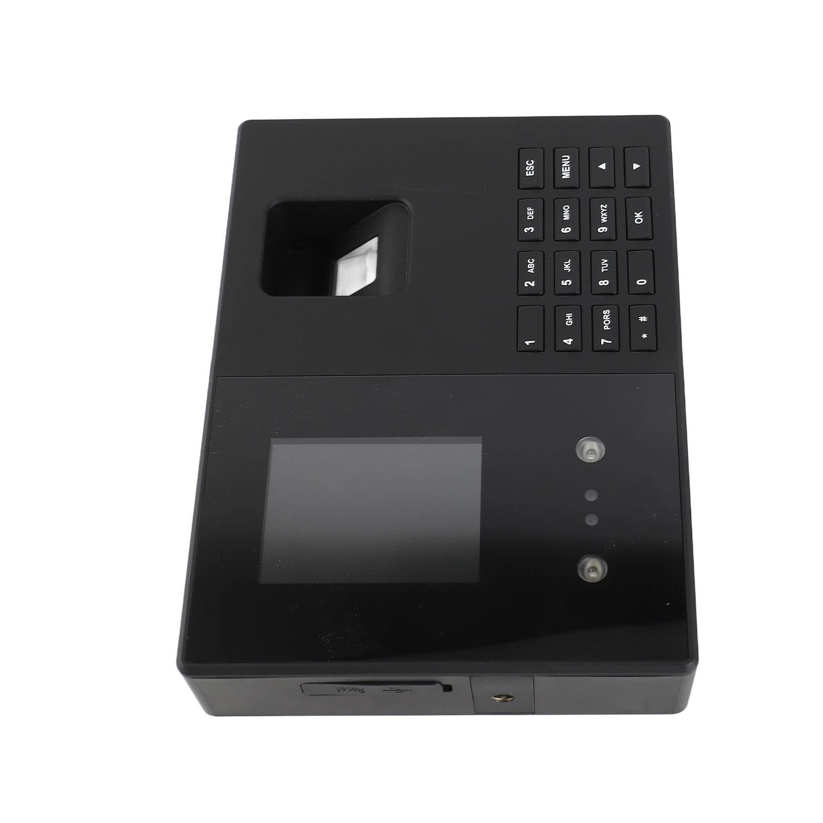 Attendance Machine 2.8in Color LCD Screen Infrared Dual Camera Face Recognition Time Clock Employees Access Control Machine