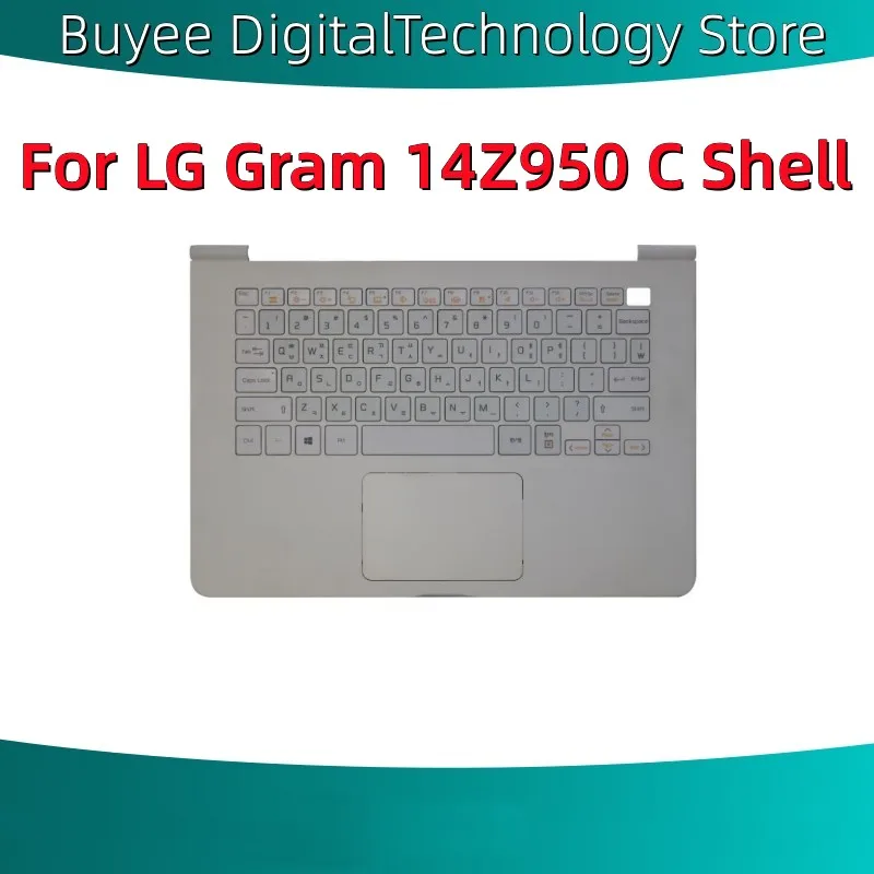 Teclado Original para lg Gram 14z950 c Shell Palmrest Topcase Trackpad Teclado Laptop Superior Reino Unido kr Novo