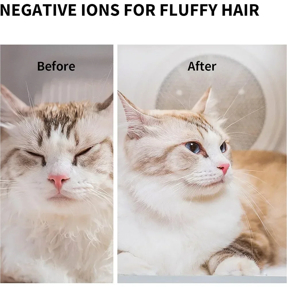 Automatic Pet Hair Drying Box for Cat Puppy Kitten Ultra Quiet Hair Dryer Smart Temperature Control Via App Touch Panel