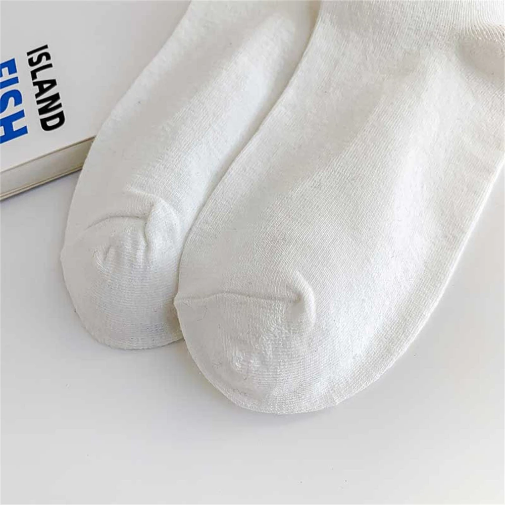 Neue Stickerei Rot Liebe Herz Baumwolle Nette Casual Atmungsaktive Soft Weiß Schwarz Mode Sport Socken Dropship – Detail 18