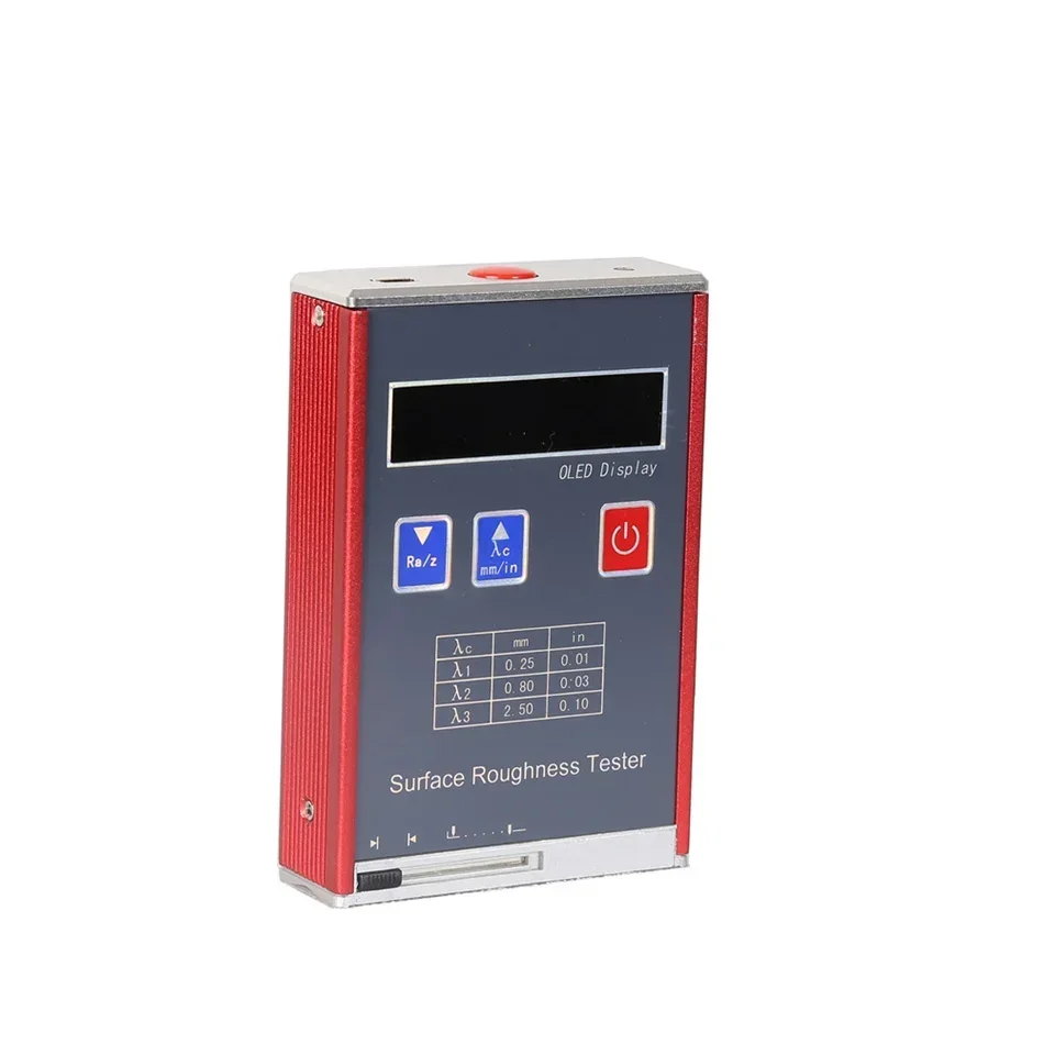 Surface Roughness Tester High Accuracy Surface Roughness Tester Meter Measurement Ra 0.05~10.0, Rz 0.1~50, Pocket-sized