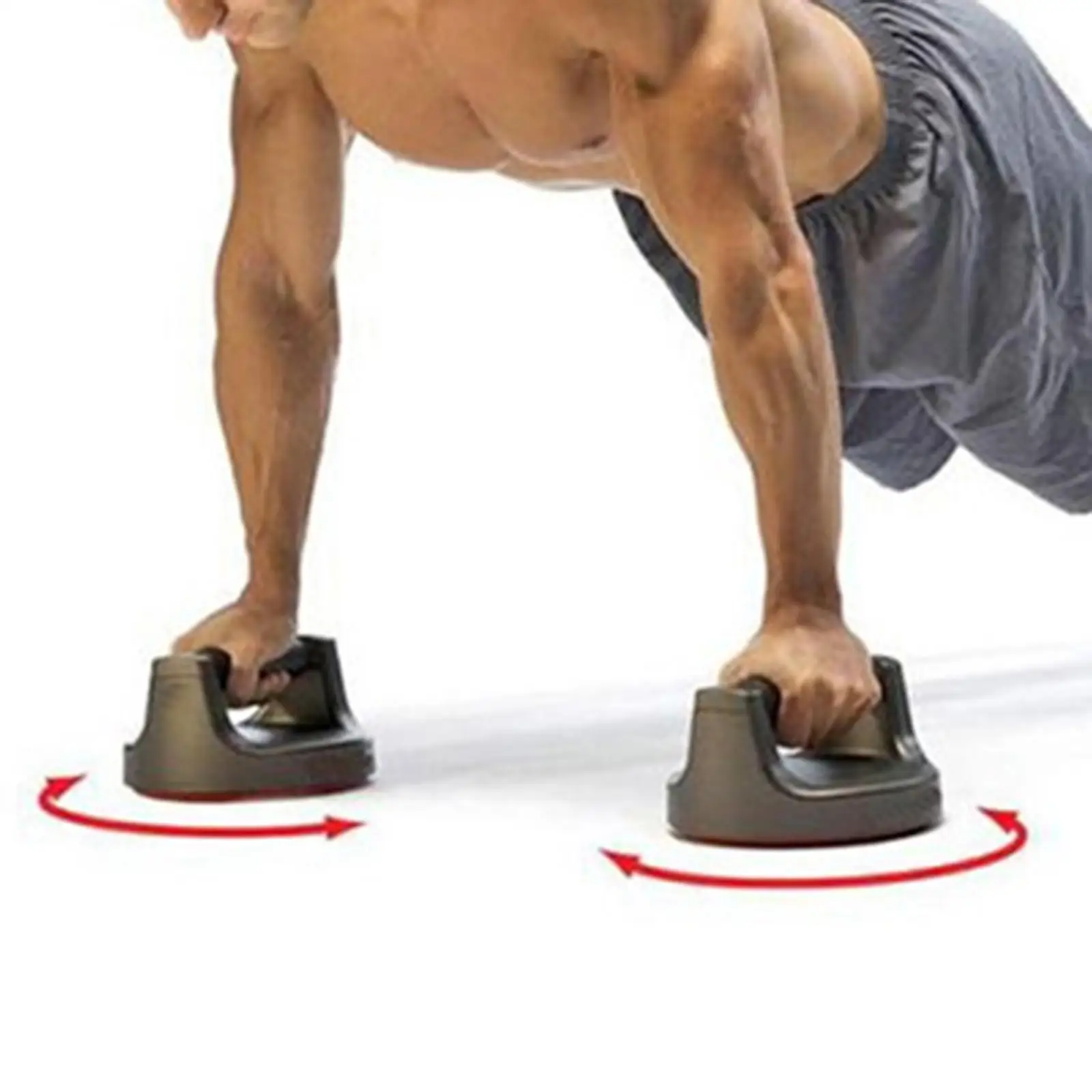 2x Push up Handles Men Women Non Slip Pushup Stands for Workout Exercise