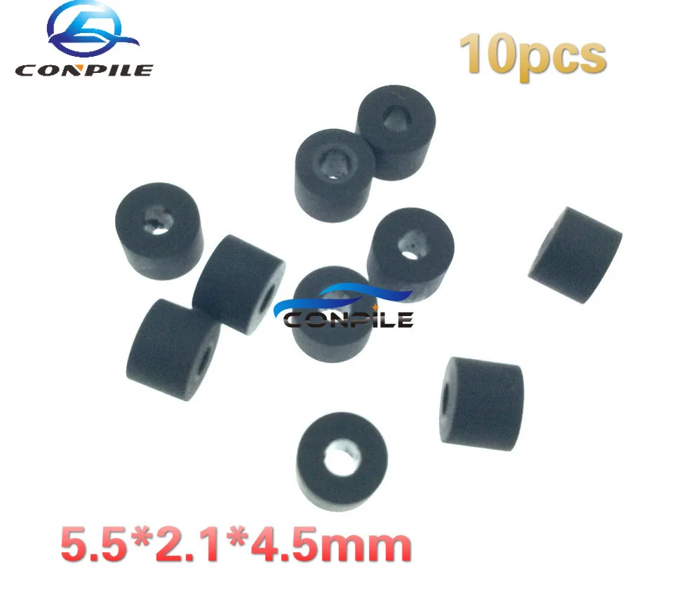 

10pcs 5.5*2.1*4.5mm for Sony Walkman WM-FX WM-EX WM-GX tape drive pinch roller rubber ring cassette deck audio pressure recorder