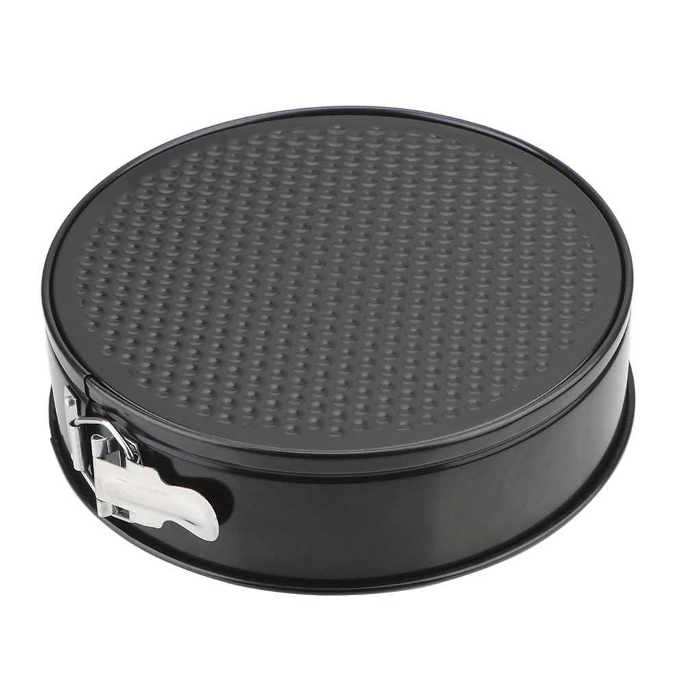 Round Cake Pan Bakeware Carbon Steel Cakes Molds Removable Bottom Kitchen Accessories Non-Stick Metal Bake Mould - 3