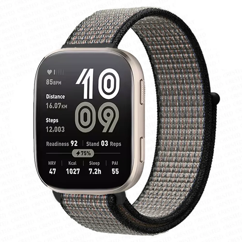 Nylon Loop Watchband Bracelet - 22mm Strap Replacement