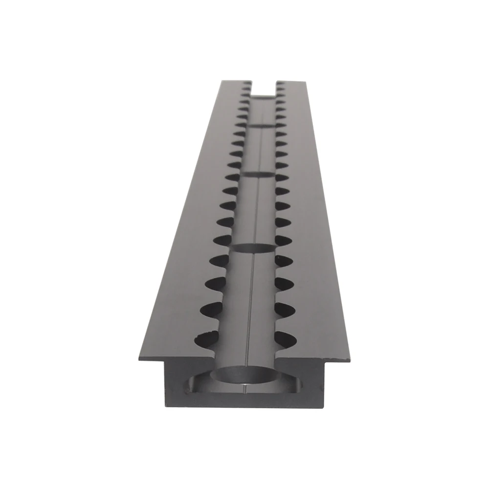 1PC MOTO4U Embedded Aluminum Airline Rail 1M L-Track Cargo Control for Securing Motorcycles ATVs Utility Tractors Dirt Bikes