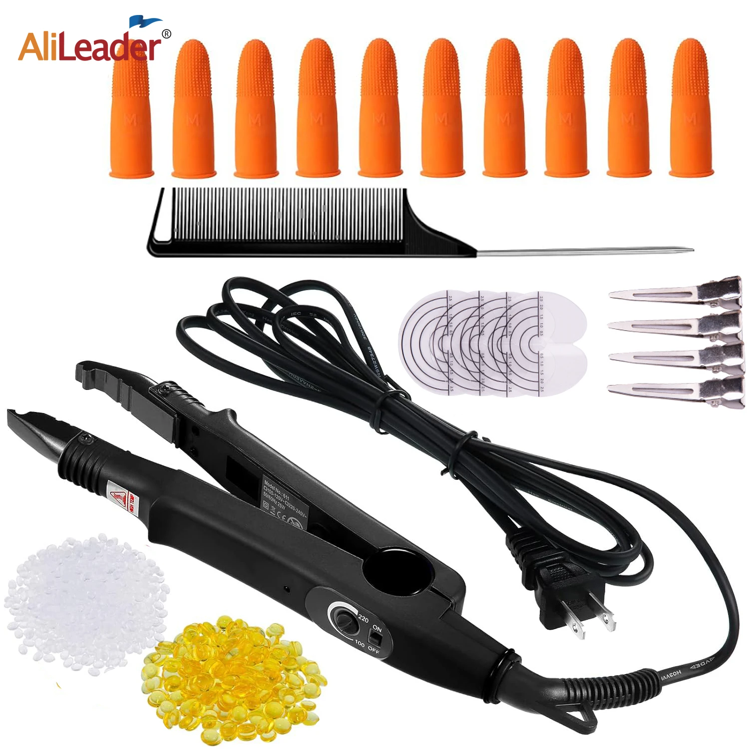 Pro Hair Extensions Tool Fusion Heat Iron Connector Tool Variable Constant Heat hair extension iron Keratin Bonding Tools hair extension tool
