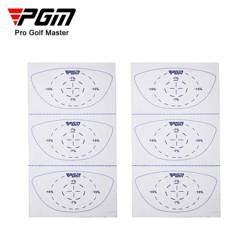 Premium Golf Club Strike Indicator Sticker Set - Wood & Iron Labels for Perfecting Your Swing