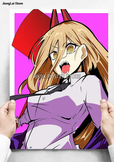 Anime Girls Chainsaw Man Power Chainsaw Man Horns Hd Matte Finish Poster  Paper Print - Animation & Cartoons posters in India - Buy art, film,  design, movie, music, nature and educational paintings/wallpapers