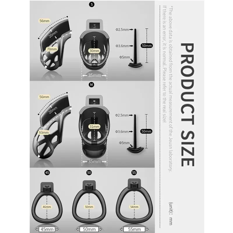 Penis Cage Electric Shock Chastity Lock Conditioning Restriction Abstinence Toys Cock Cage for Men Gay with 3 Active Rings Gay