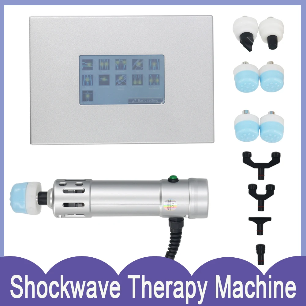 

Professional Shockwave Therapy Machine Health Care Physiotherapy Shoulder Neck Pain Relief Body Massager Chiropractic Tool