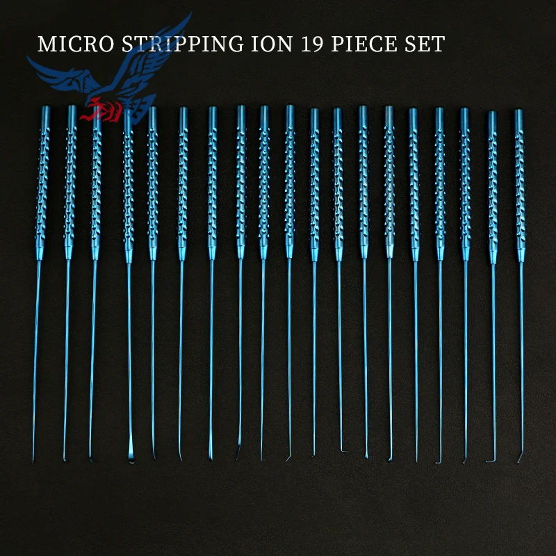 Titanium alloy nerve peeler straight microscopic curette pituitary scraping brain surgery micro peeler nerve puller