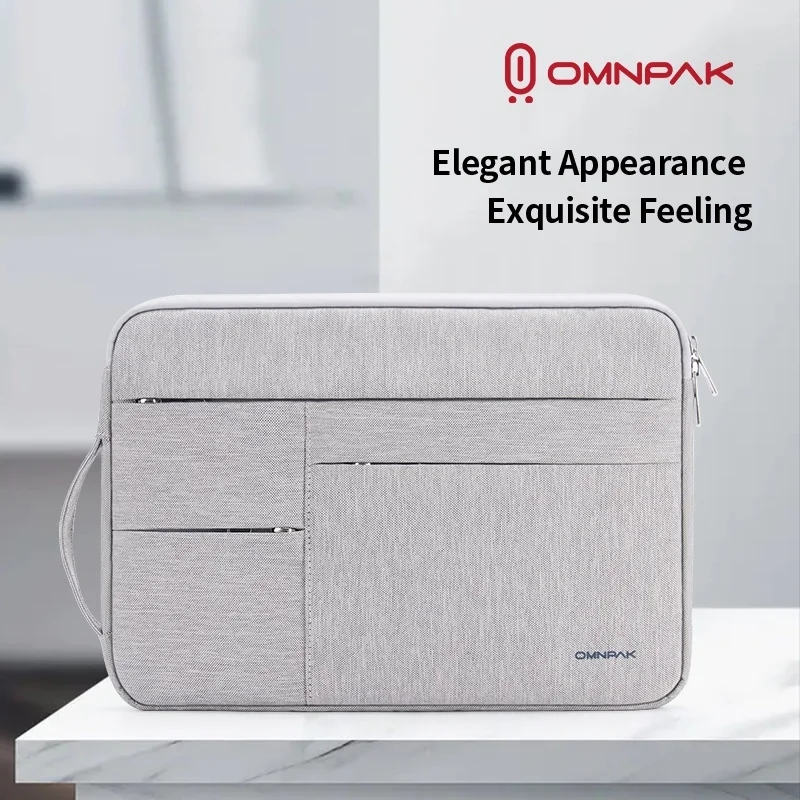 

Omnpak чехол для ноутбука сумка с боковым ремешком для Macbook Air/Pro 13 M1 13,6 M2 14/15.6 анти-брызги