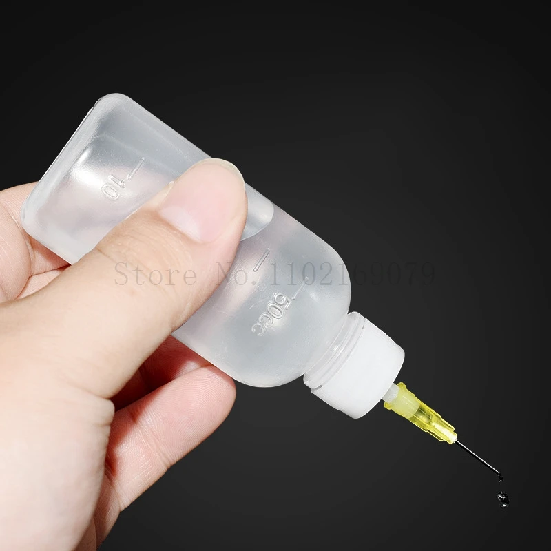 5-20pack Applicateur de pointe Bouteille 200 ml en plastique pour