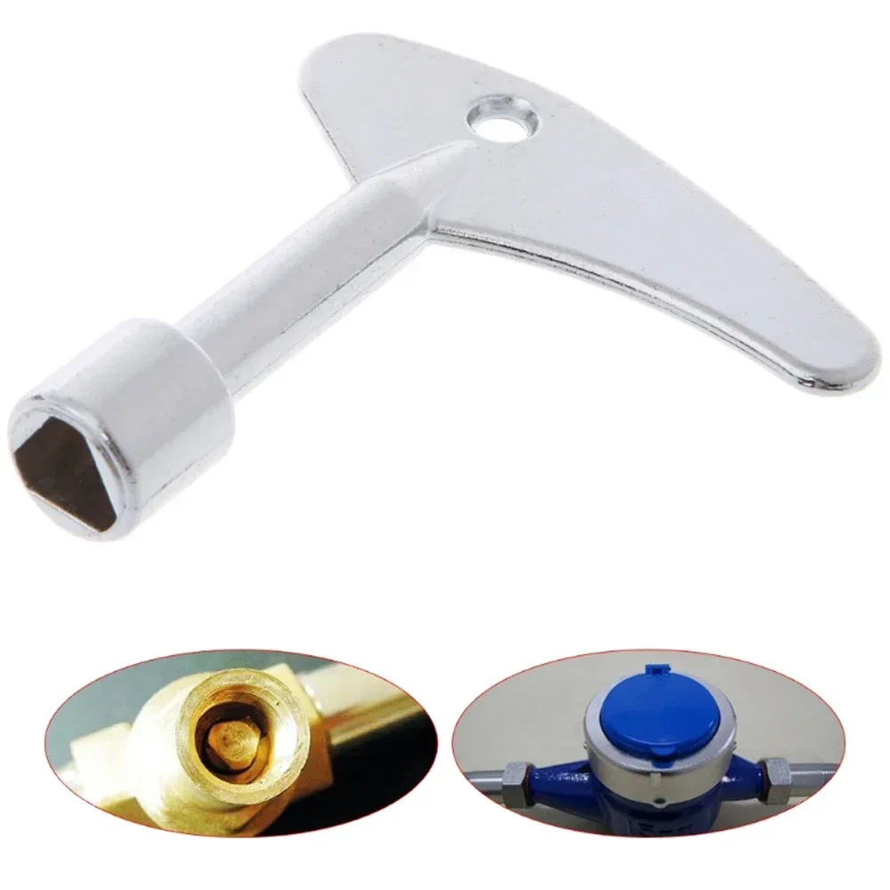 Professional Universal Inner Triangle Key Wrench with Non-Slip Grip for Plumber Electrician Train Metro Maintenance