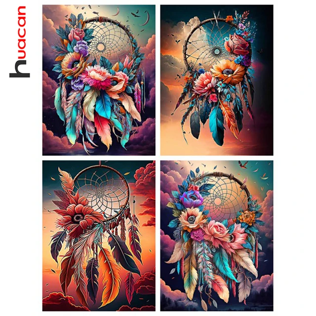 Dream Catcher Diamond Painting Cross Stitch Kit 2023 Crystal Wind