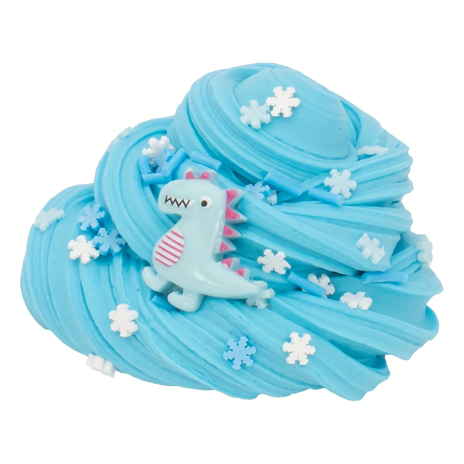 70ml Fluffy Slime Set Scented Butter Slime Super Soft Non-sticky Stretchy Polymer Slime Charms Toys Birthday Party Favors Gifts 5