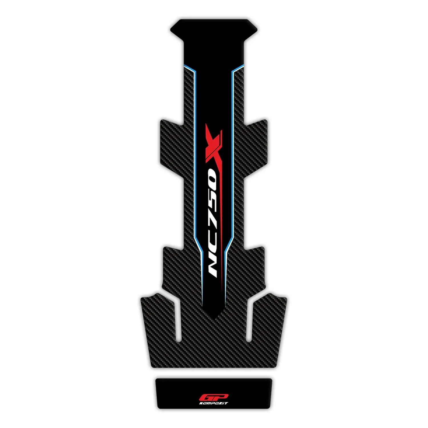 

GP Kompozit NC 750X 2016-2020 Compatible Tank Pad Blue Motorcycle Designing Accessory