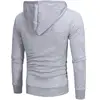 2024 Autumn Winte Oblique Zipper Tracksuit Men Sweatshirt + Sweatpants 2 Pieces Set Casual Mens Hooded Hoodies Suit Sportswear 6