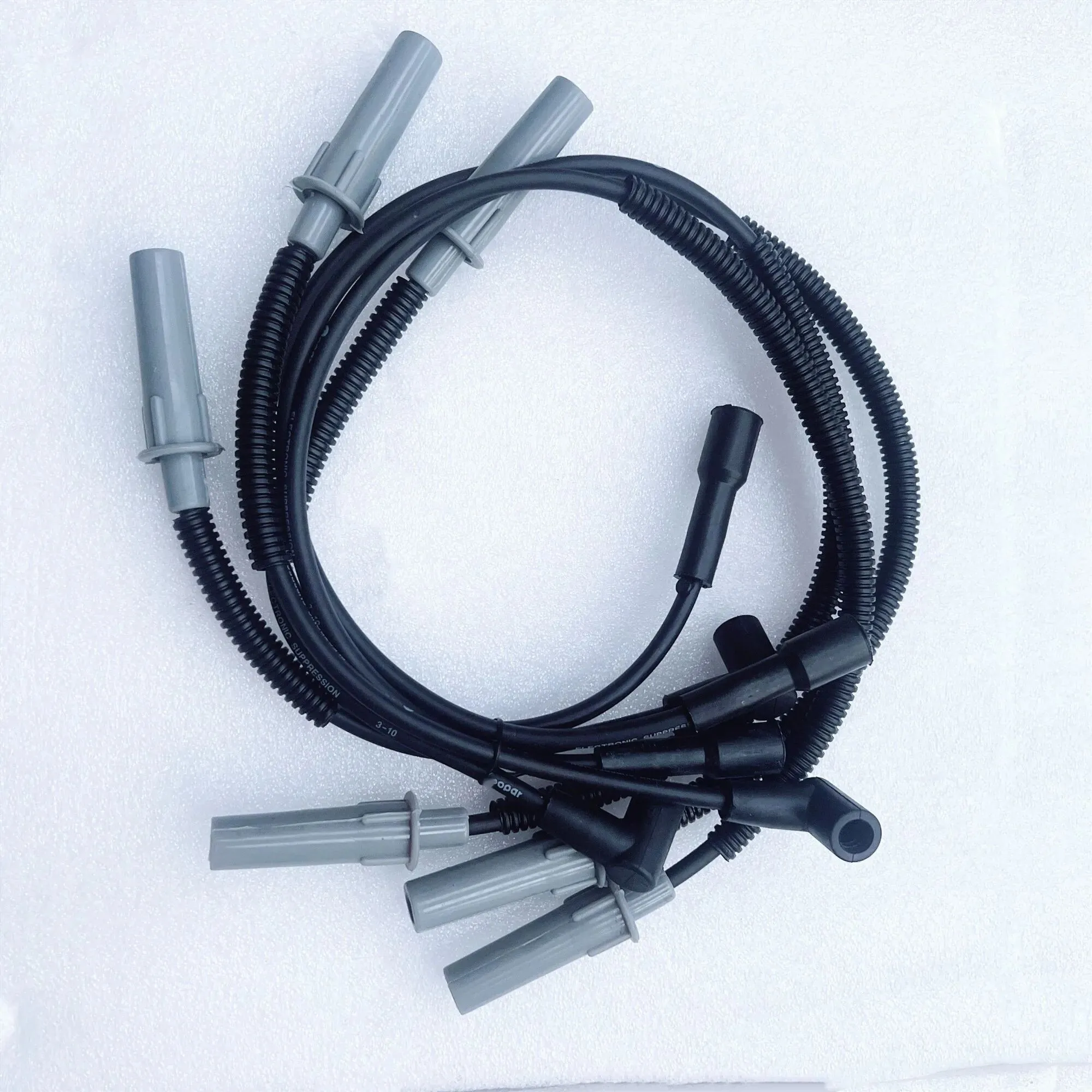 6PC/kit ignition Cable Ignition Wire Cylinder Dividing Wire 68017712AC Suitable For 3.8L Jeep Wrangler 2007-2011 ignition cable set
