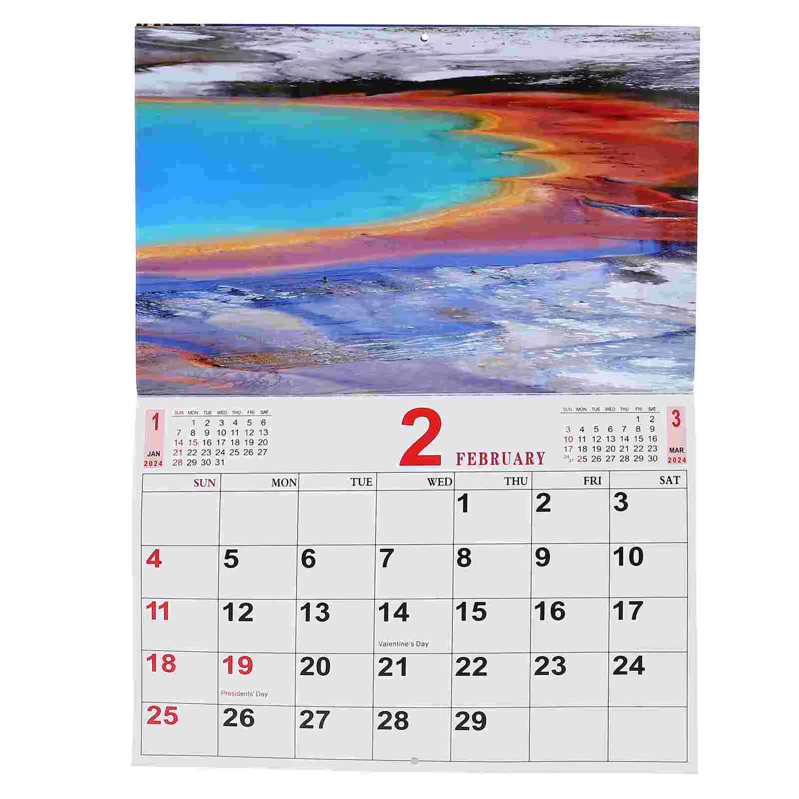 

Ландшафтный Фотокалендарь, подвесной календарь, праздничный настенный календарь, подвесной календарь, портативный домашний праздничный подвесной календарь