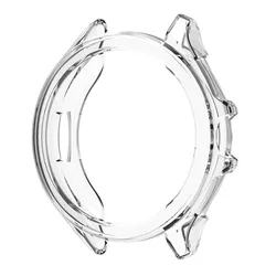 Premium Protective Case for Smart Watches - Durable Bumper Shell Housing (Clear)