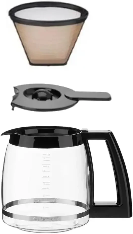 Cuisinart Coffee Maker,12 Cup with 3 Single-Size Brewers, 6, 8, 12 oz, Black/Stainless Steel, SS-15BKSP1 5