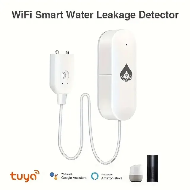 WiFi/Zigbee Water Leakage Sensor Home Alarm System Security Protection Water Overflow Level Detector Flooding Sensor 1