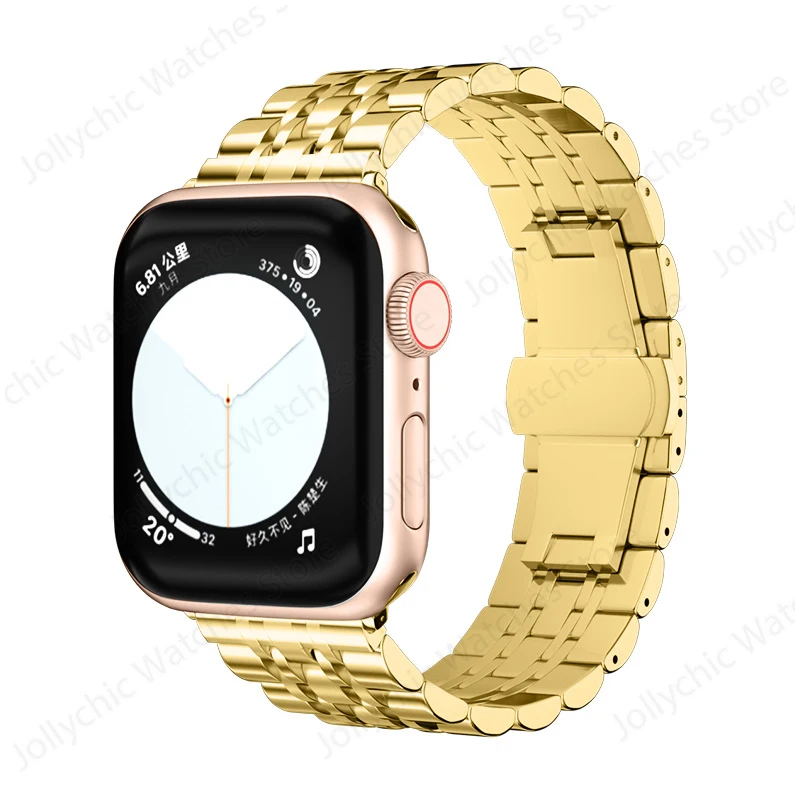 Stainless Steel Adjustable Bracelet for Smartwatch - Premium Replacement Band
