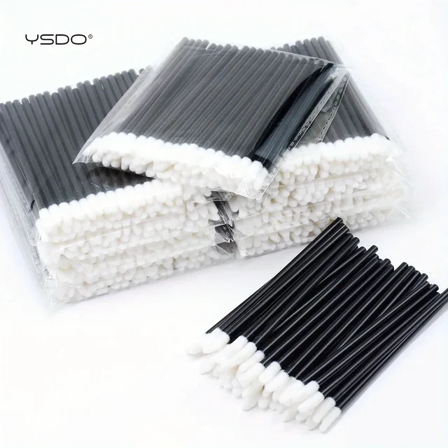 YSDO 50/250/1000 pcs Wholesale Lip Brush Eyelash Extension Mascara Applicator Lipstick Wands Set Cosmetic Makeup Brushes