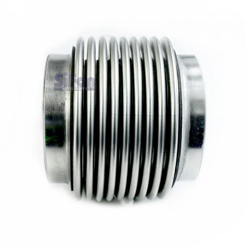 Built in catheter double layer Pressure relief valve soft connection Flex Pipe Bellow Flexible Joint Coupler auto accessories exhaust control valve exhaust pipe valve