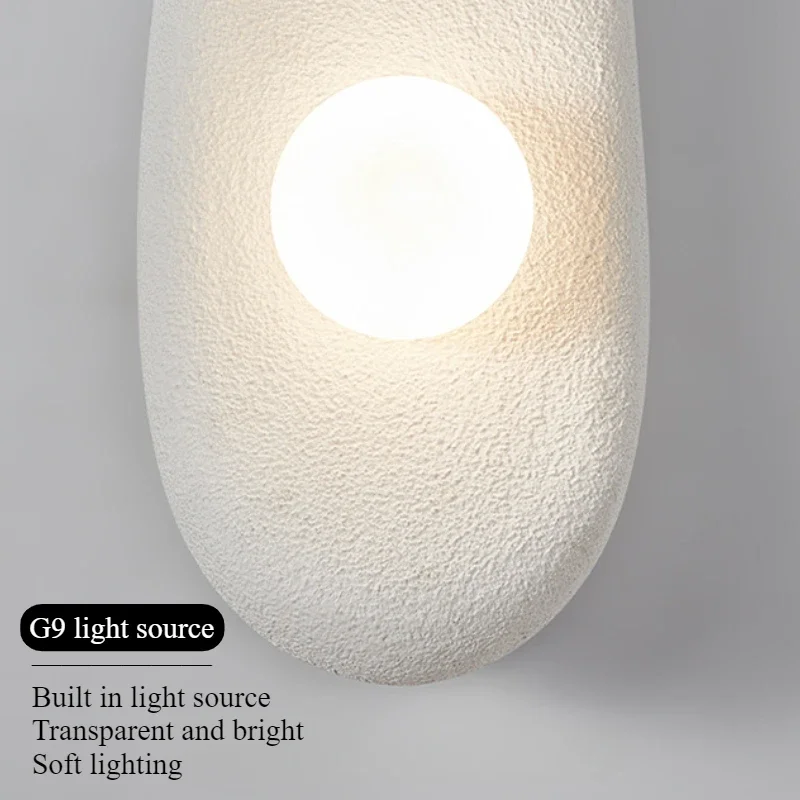 SANDYHA Nordic Long Strip Design Wall Lamp for Bedroom Bedside Light Living Room Aisle Study Lighting Fixture Home Decoration 5