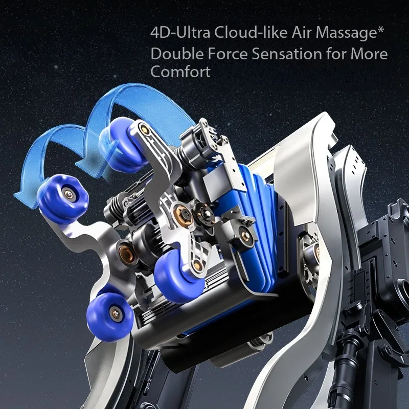 2025 Full Body Leather Heating Electric Massage Chair Zero Gravity Spa Cushion Foldable Airbags Portable Leisure Foot Arm 2025 Full Body Leather Heating Electric Massage Chair Zero Gravity Spa Cushion Foldable Airbags Portable Leisure Foot Arm - Image 3