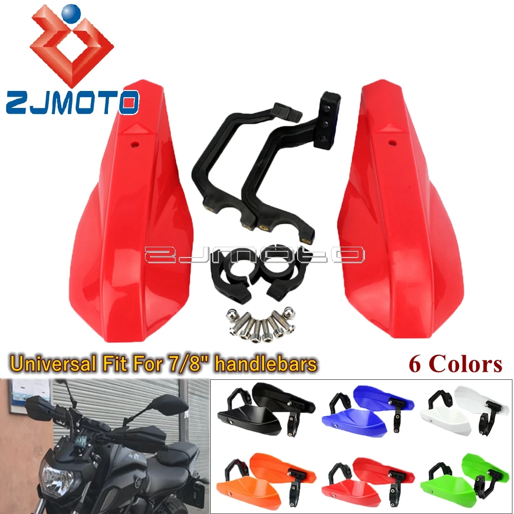 Universal Dirt Bike Motocross 7/8" Hand Guards For Honda Yamaha Suzuki