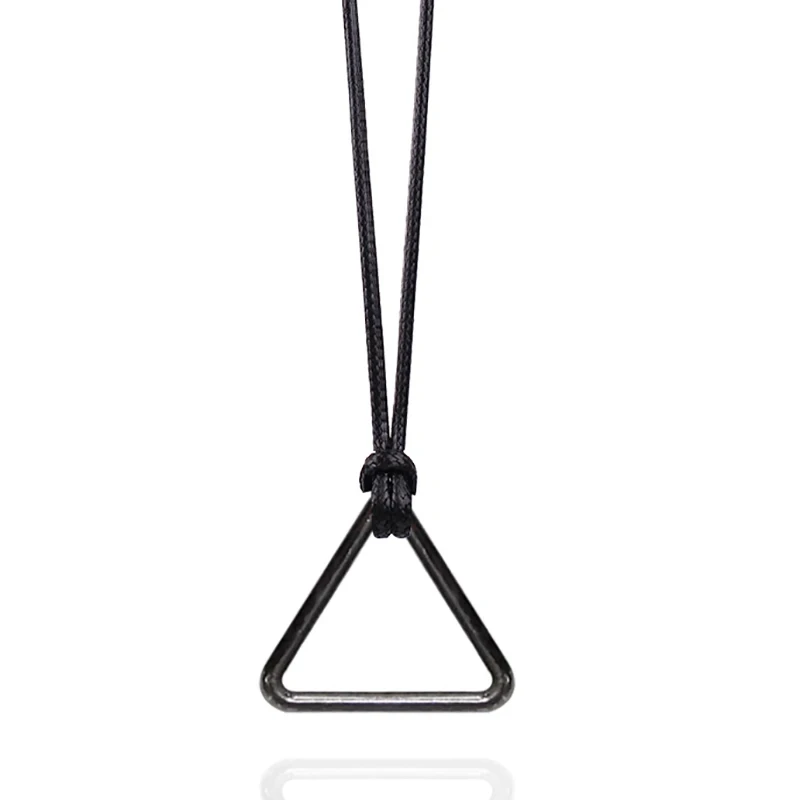 Anime Necklace Necklace Pendant Anime Chainsaw Man Leather Chain for Women Men Cosplay Prop